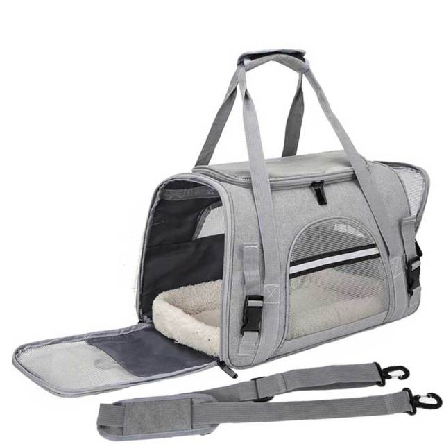 Foldable Portable Soft Pet Carrier for Cats and Dogs