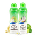 TropiClean Lime & Coconut Deshedding Dog Shampoo & Conditioner Set for Shedding Control | Natural Pet Shampoo & Conditioner Derived from Natural Ingredients | Cat Friendly | Made in the USA | Set of 2